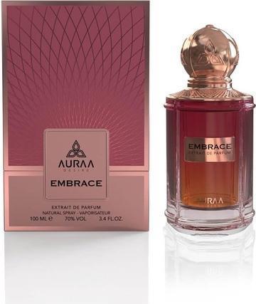 Immagine prodotto Auraa Desire Embrace Extrait De Perfume 100ml di Forte profumo floreale speziato per donne e uomini (Eau de parfum, 100 ml)