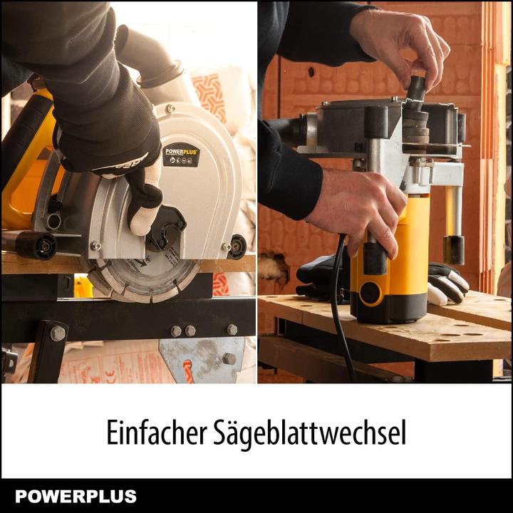 Produktbild Powerplus Mauernutfräse