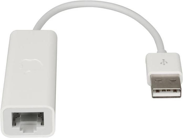 Actual product image Apple USB 2.0 to (Ethernet / Lan, 10 cm)