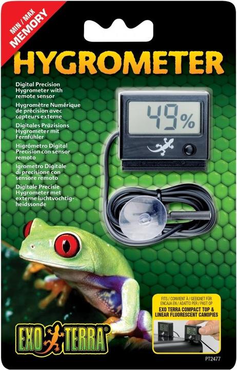 Actual product image Exo Terra Hygrometer digital with sensor