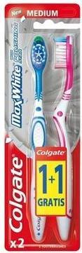 Actual product image Colgate Max White Medium Toothbrush - Assorted Colors (Medium, 1 x)