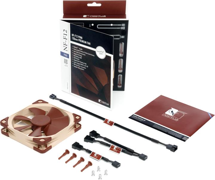 Actual product image Noctua Nf-F12 Pwm (120 mm, 1 x)