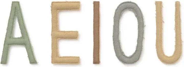 Produktbild Lorena Canals Waschbarer Teppich ABC Color And Letter (Ø 120 cm)
