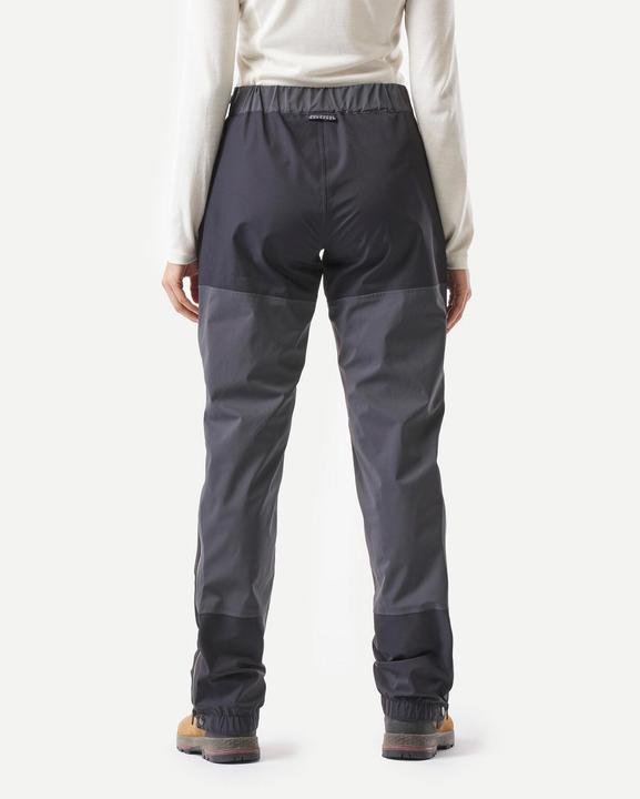Produktbild Forclaz Regenhose Damen wasserdicht 20.000 mm Wassersäule Trekking - MT900 schwarz (M)