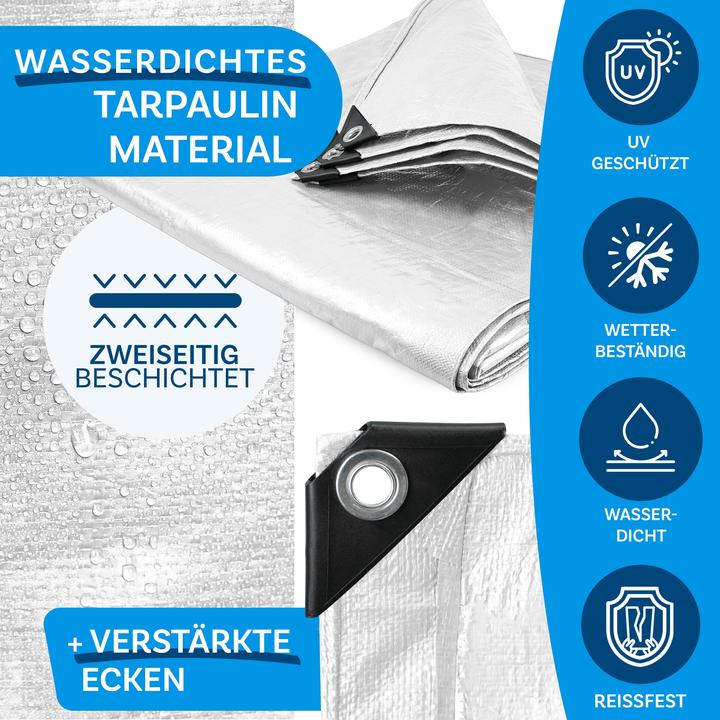 Produktbild Floordirekt Abdeckplane 140 g/m² (300 x 200 cm)