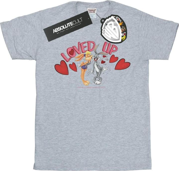 Looney Tunes Bugs Bunny And Lola Valentine's Day Loved Up TShirt