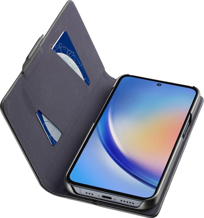 Actual product image Cellularline Book Case for Samsung A35 5G Black (Samsung Galaxy A35)