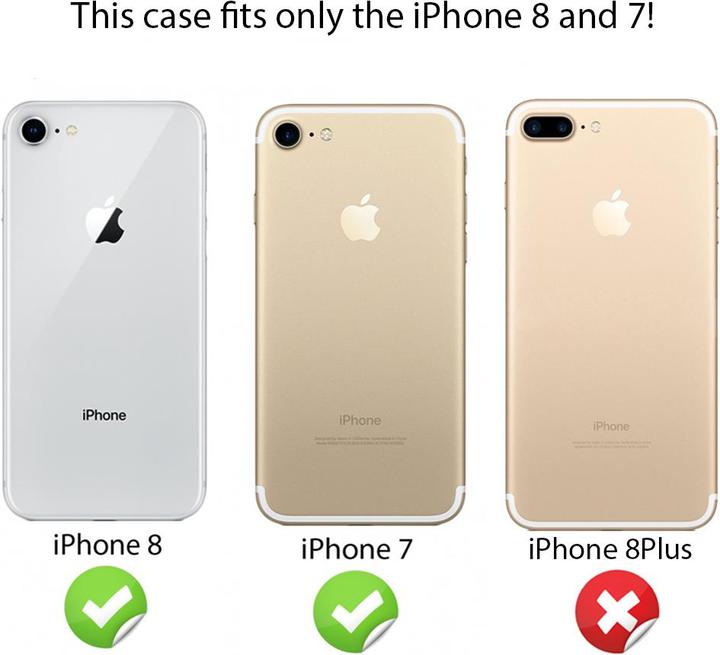 Actual product image Nalia 360 degree mobile phone case (Apple iPhone 7, Apple iPhone SE (2nd Gen))