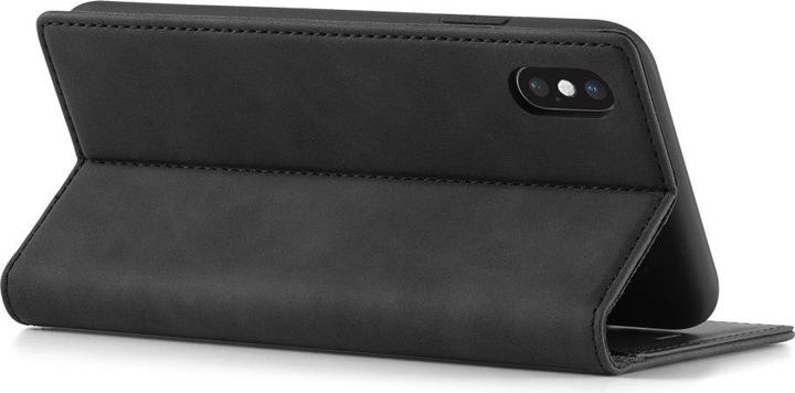 Produktbild Cover-Discount iPhone Xs / X - Stand Flip Case Hülle schwarz (Apple iPhone XS)