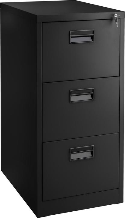 tectake Aktenschrank mit 3 Schubladen