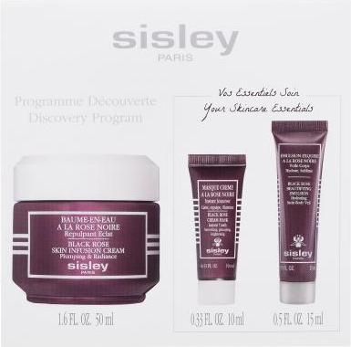 Sisley Geschenkset - ROSE NOIRE BAUME-EN-EAU SET 50ml / 10ml / 15ml (Gesichtspflege set)