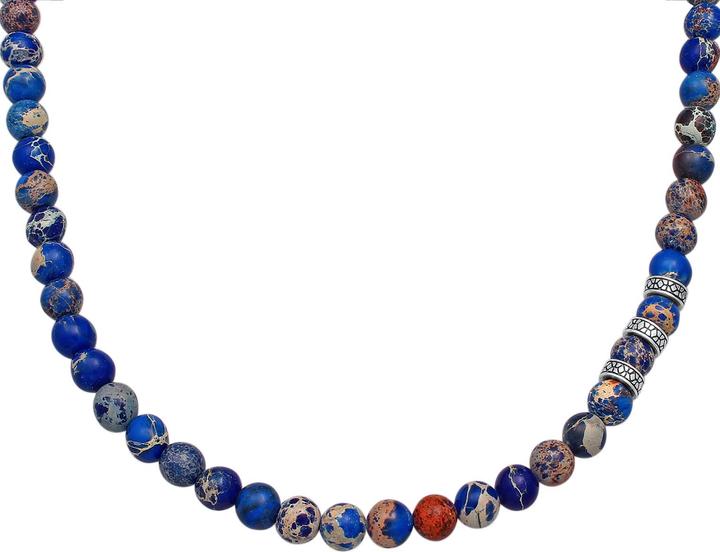 Immagine prodotto Kuzzoi Collana di pietre preziose (Argento 925, Acciaio inossidabile, Agata, 45 cm)