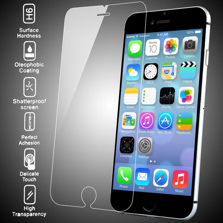 Actual product image Nalia Protective glass (1 Piece, Apple iPhone 6 Plus)