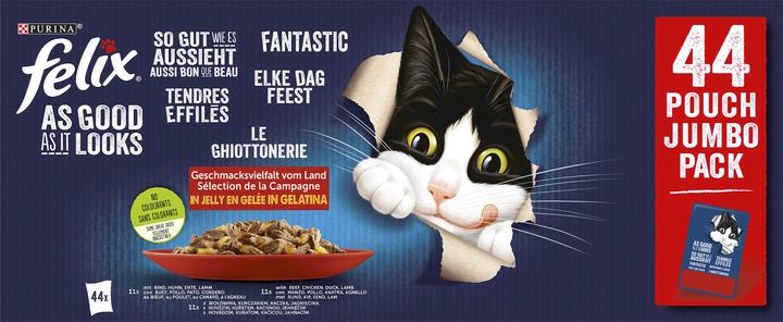 Actual product image Felix Multipack: As good as it looks (Adult, 44 pcs., 3740 g)
