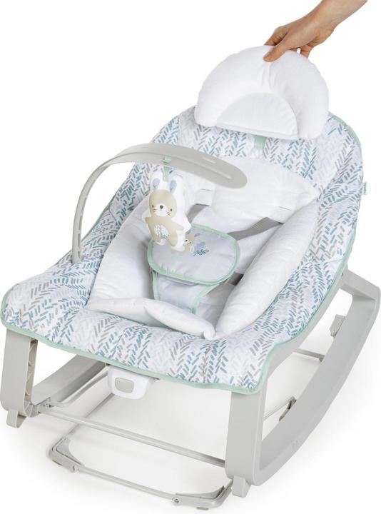 Actual product image Ingenuity Keep Cozy™ Grow with Me Rocking Seat - Spruce™