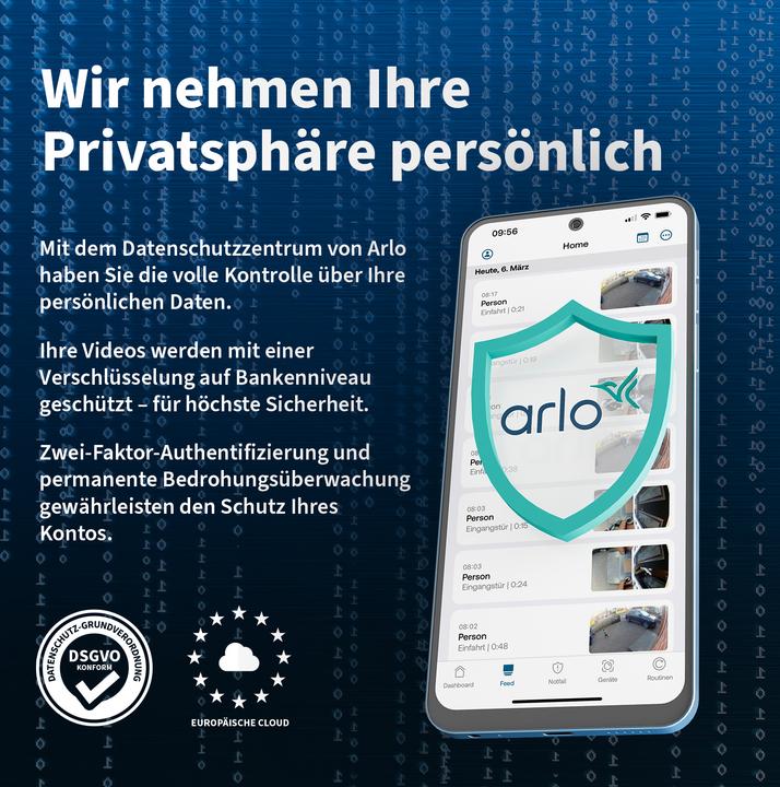 Produktbild Arlo Ultra 2 Spotlight Kamera, 2er Set (3840 x 2160 Pixels)