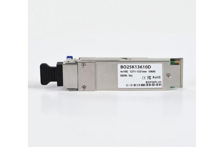 Actual product image CBO Mellanox MC2210511-LR4 Compatible BlueOptics QSFP BO25K13610D