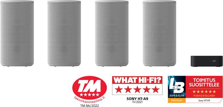 Actual product image Sony HT-A9 (504 W, 4.0.4 Channel)