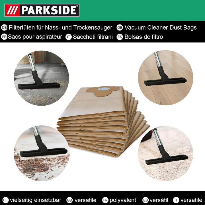 Immagine prodotto Parkside Sacchetti filtranti (10 x)