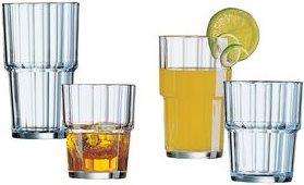 Image du produit Esmeyer Verre à jus "Norvege", 0,25 litre, empilable en verre trempé, particulièrement stable, hauteur : 94 (0.25 l, 6 x)
