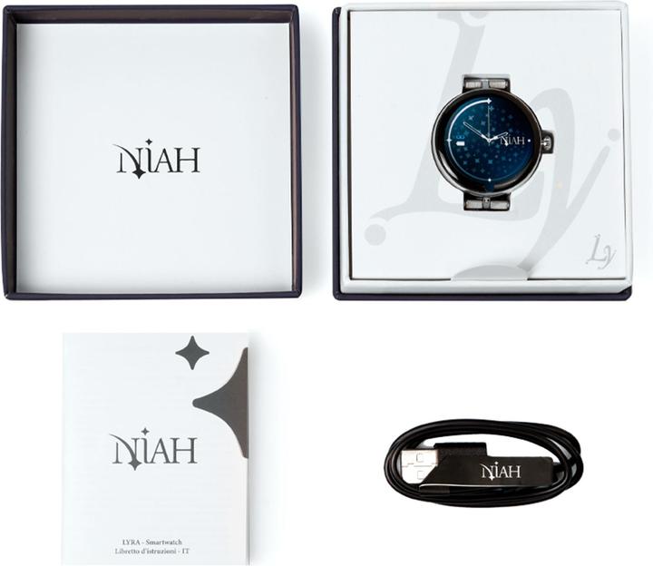 Actual product image Techmade Smartwatch Lyra Medium Mesh Silver (36 mm)