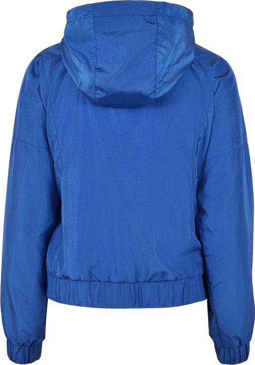 Actual product image Urban Classics Ladies Oversized Shiny Crinkle Nylon Jacket (XS)