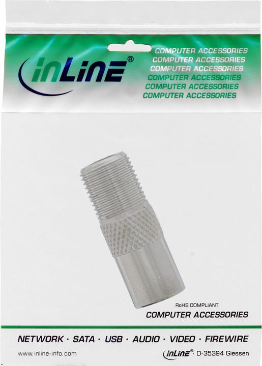 Immagine prodotto InLine Spina IEC (antenna) a presa F (Spine e connettori)