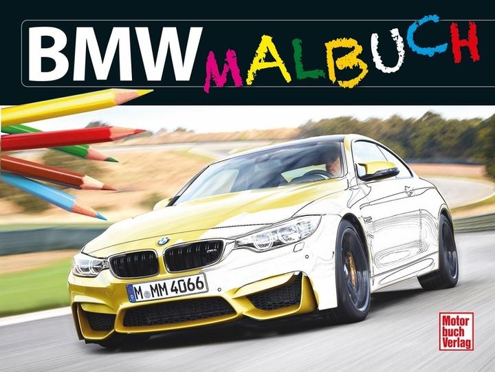 Actual product image BMW coloring book