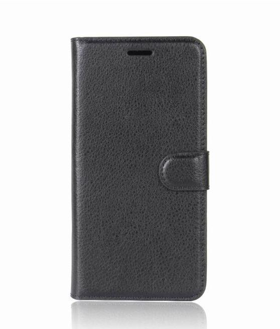 Actual product image MU Classic Leather cover with litchite texture (Sony Xperia XA2)