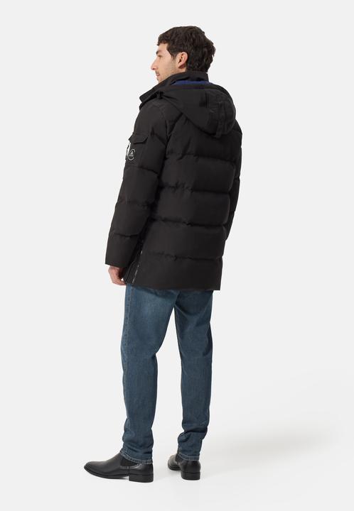 Immagine prodotto Cash-Mere Parka in piuma d'oca con cappuccio e fodera in cashmere (L)