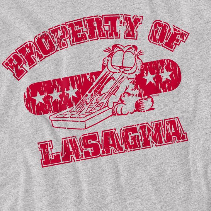 Produktbild Garfield Property Of Lasagna TShirt (4XL)