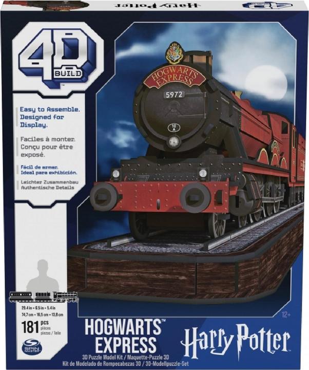 Produktbild Spin Master PUZZLE 4D Harry Potter Hogwarts Express (181 Teile)
