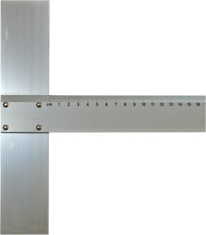 Image du produit Leniar Rail d'arrachage en aluminium avec échelle graduée, 50cm de long (50 cm)