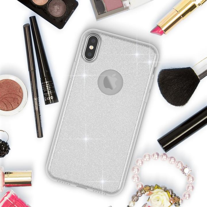 Immagine prodotto Nalia Copertura per cellulare glitterata (Apple iPhone X)