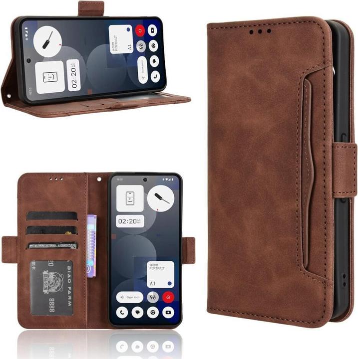 Produktbild Cover-Discount Nothing Phone (3a) Pro - Etui viele Kartenfächer (Nothing Phone (3a) Pro)