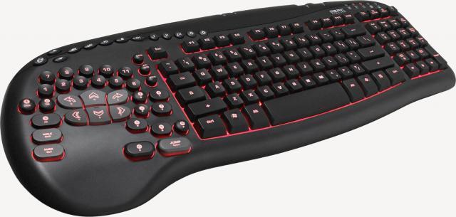 Actual product image SteelSeries Ideazon MERC Stealth Gaming Keyboard (DE, Cable)