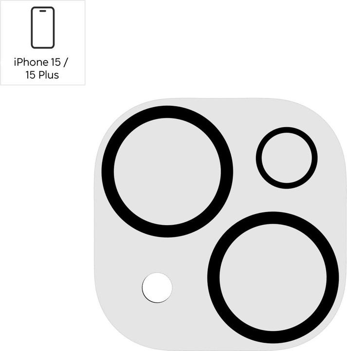 Productafbeelding Hama Cam beschermen (1 Stuk, Apple iPhone 15 Plus, Apple iPhone 15)