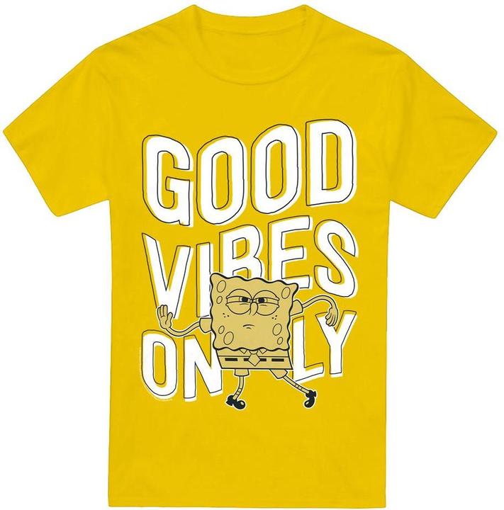Produktbild Spongebob Squarepants Good Vibes Only TShirt (M)