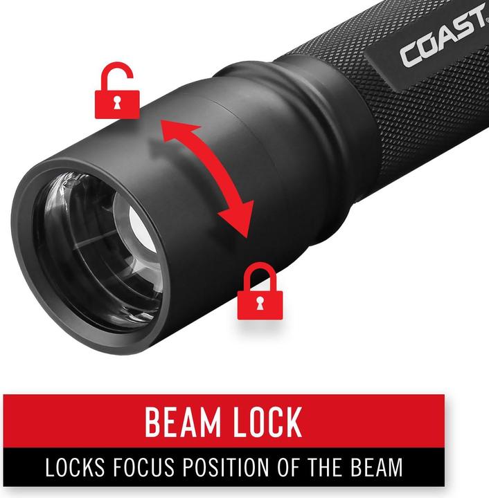 Image du produit Coast HP7R LED lampe de poche focalisable (1.56 cm, 300 lm)