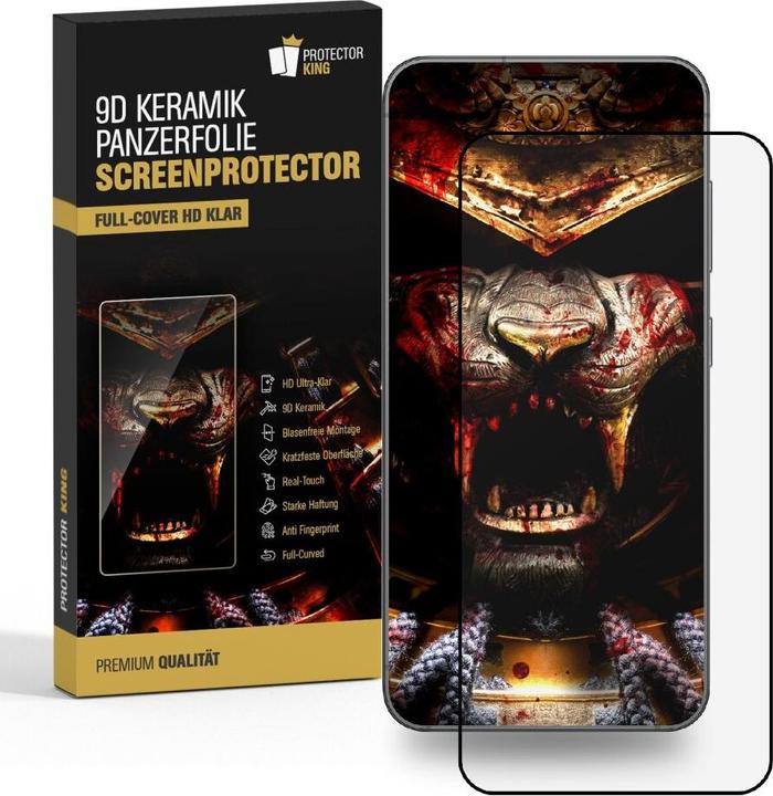 Produktbild Protectorking 3x Ceramic-Glass Full Cover HD Klar (3 Stück, Samsung Galaxy A72)