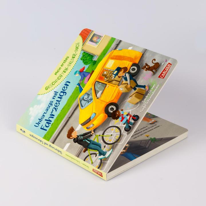 Actual product image Mein erstes Geschichten-Bilder-Buch: Unterwegs mit Fahrzeugen (German)