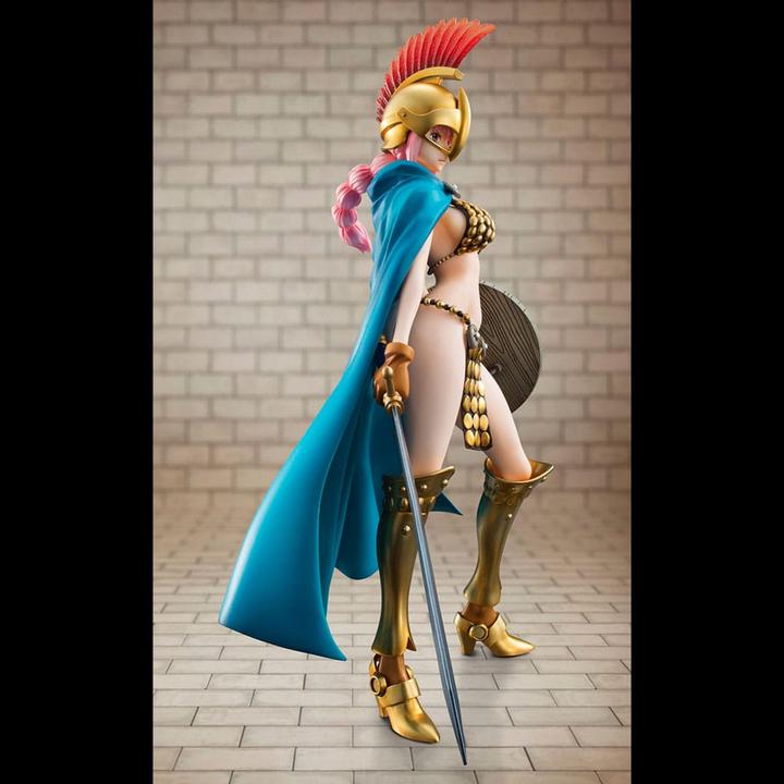 Actual product image Megahouse ONE PIECE - Statue PVC P.O.P S.A - Gladiator Rebecca