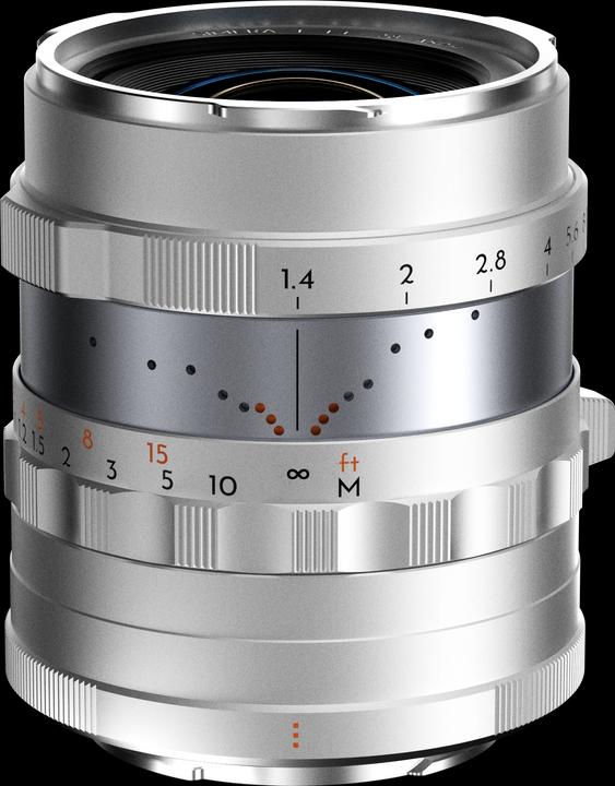 Actual product image Thypoch Full-frame Photography Lens Simera 28mm f1.4 for Fujifilm X Mount - Silver (Fujifilm X)