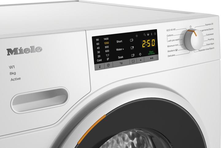 Actual product image Miele WWA120 WCS (8 kg, Right, EU plug)