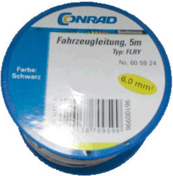 Produktbild Conrad Components Fahrzeugleitung FLRY-B 1 x 6 m (5 m)