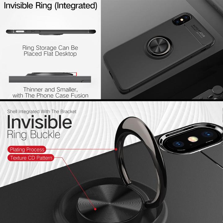Immagine prodotto Nalia Custodia per cellulare Ring (Apple iPhone X)