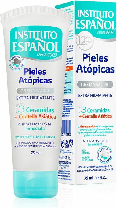 Actual product image Instituto Español Pieles Atopica Crema Facial 75ml (75 ml, 24h cream)