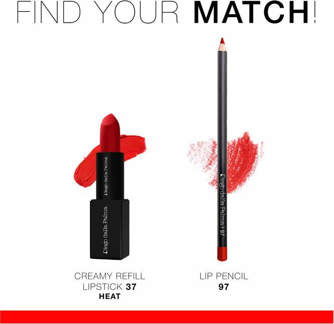 Actual product image Diego dalla Palma The Lipstick Demi-Matt 37 Refill System (37)