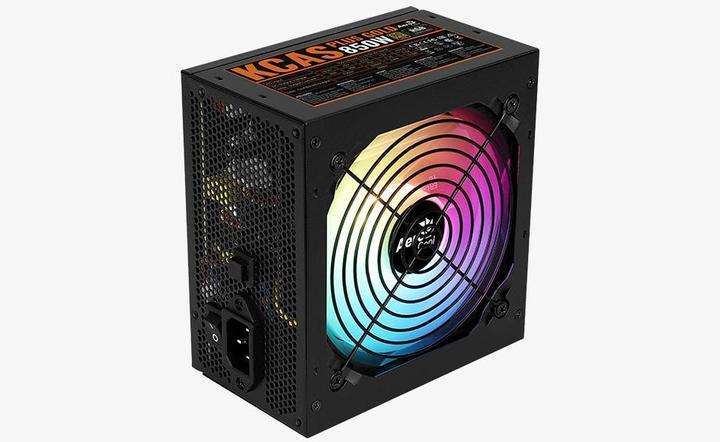 Actual product image AeroCool KCAS PLUS GOLD 850W - 850 W - 100 - 240 V - 47 - 63 Hz - 11 - 5.5 A - 1 (850 W)