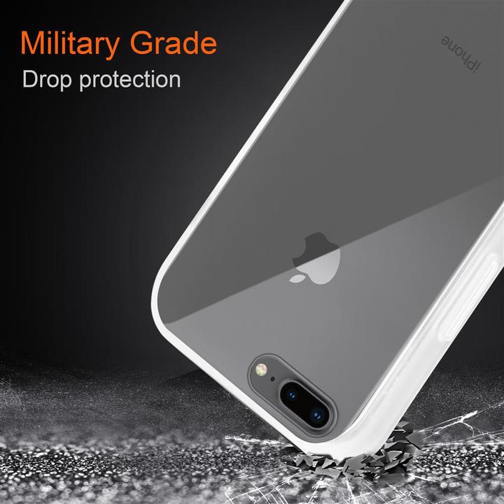 Produktbild Cadorabo Hybrid Matt Cover (Apple iPhone 7 Plus, Apple iPhone 8 Plus, Apple iPhone 6 Plus)